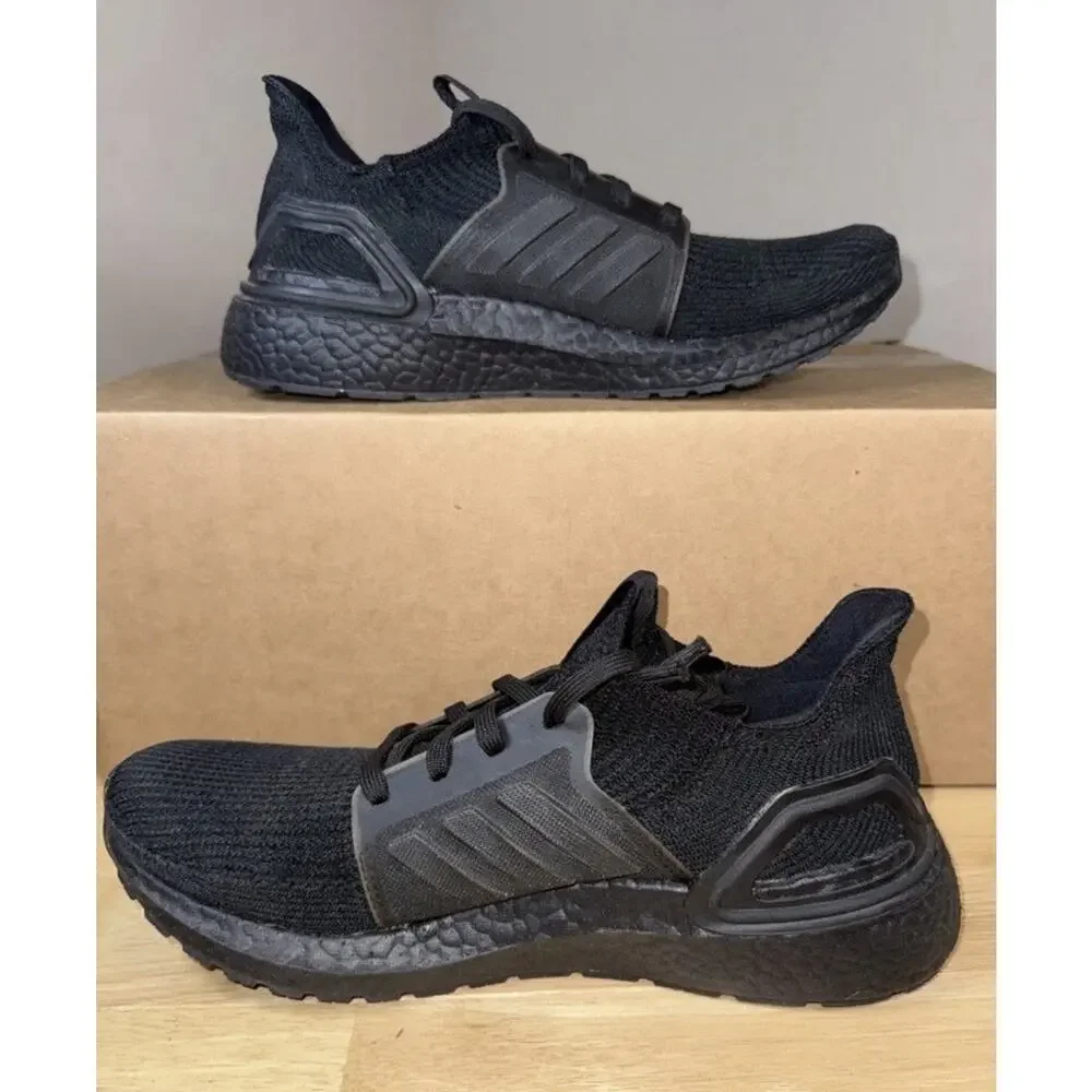 Size 8 - adidas UltraBOOST 19 Triple Black G27508 Black Boost UB1